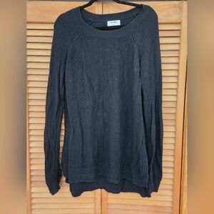 Cozy Black Knit Sweater